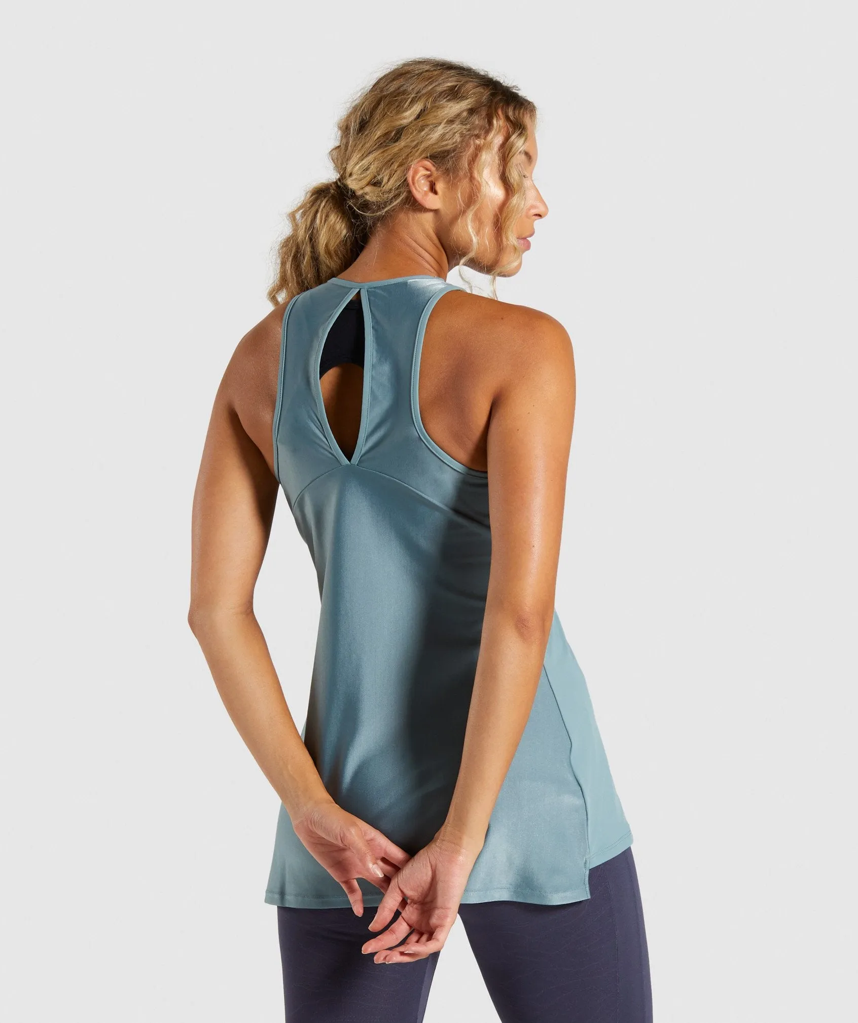 Gymshark Lustre Vest - Turquoise