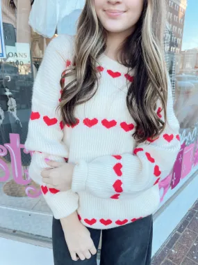 Heart Hands Sweater