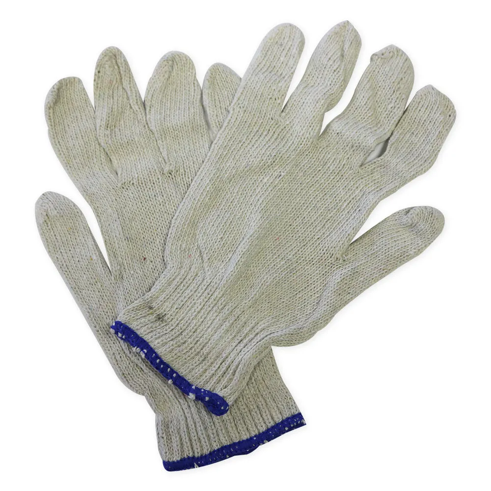 Heavy Weight Cotton Gloves - 12 pack