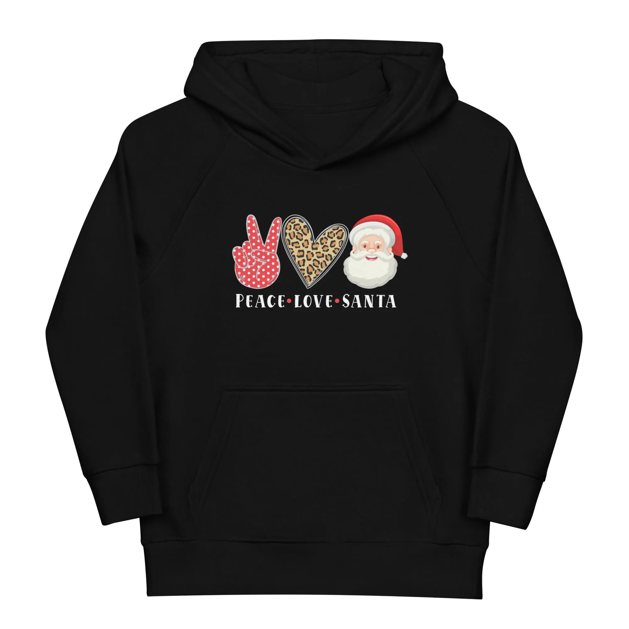 Hello Santa Kids Eco Hoodie