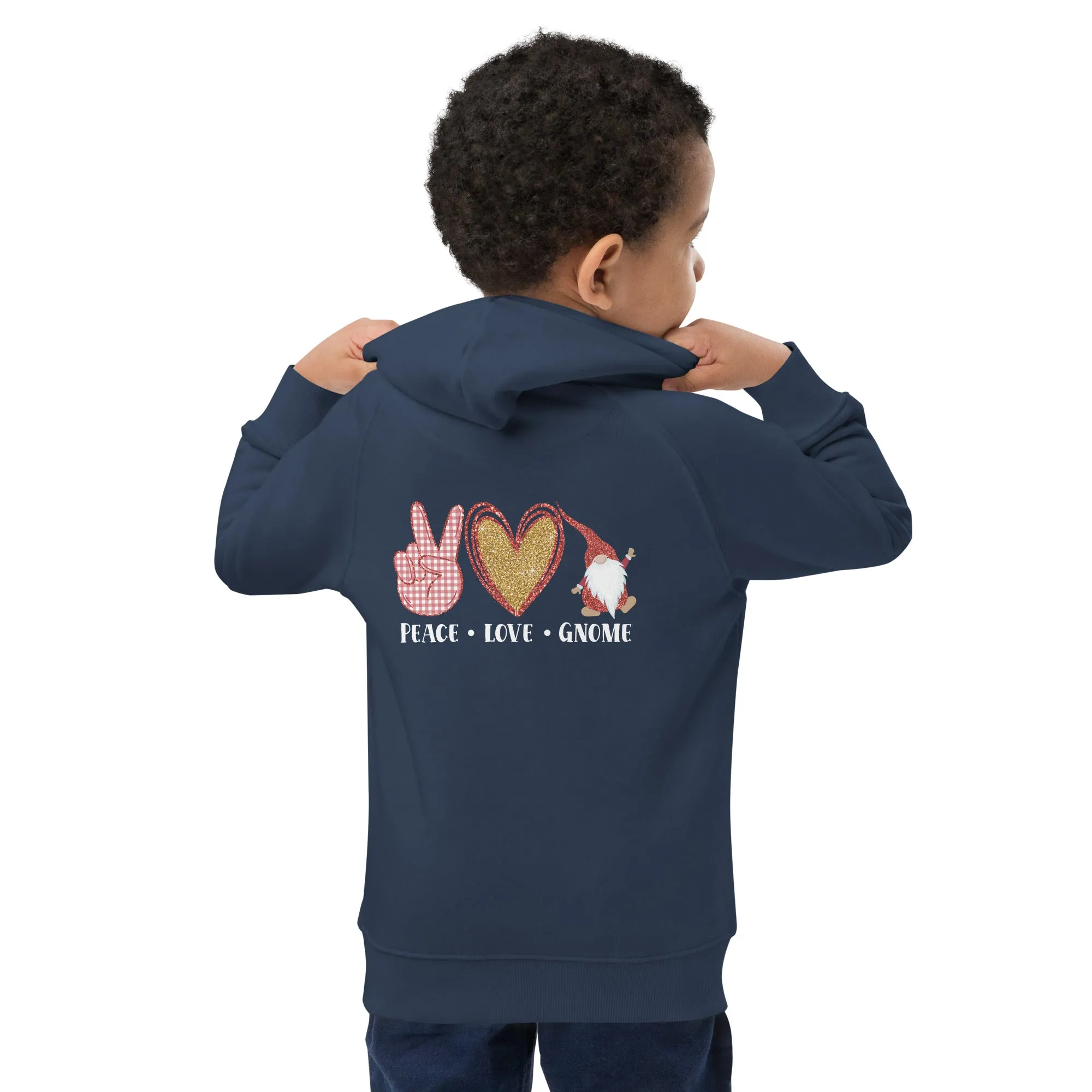 Hello Santa Kids Eco Hoodie