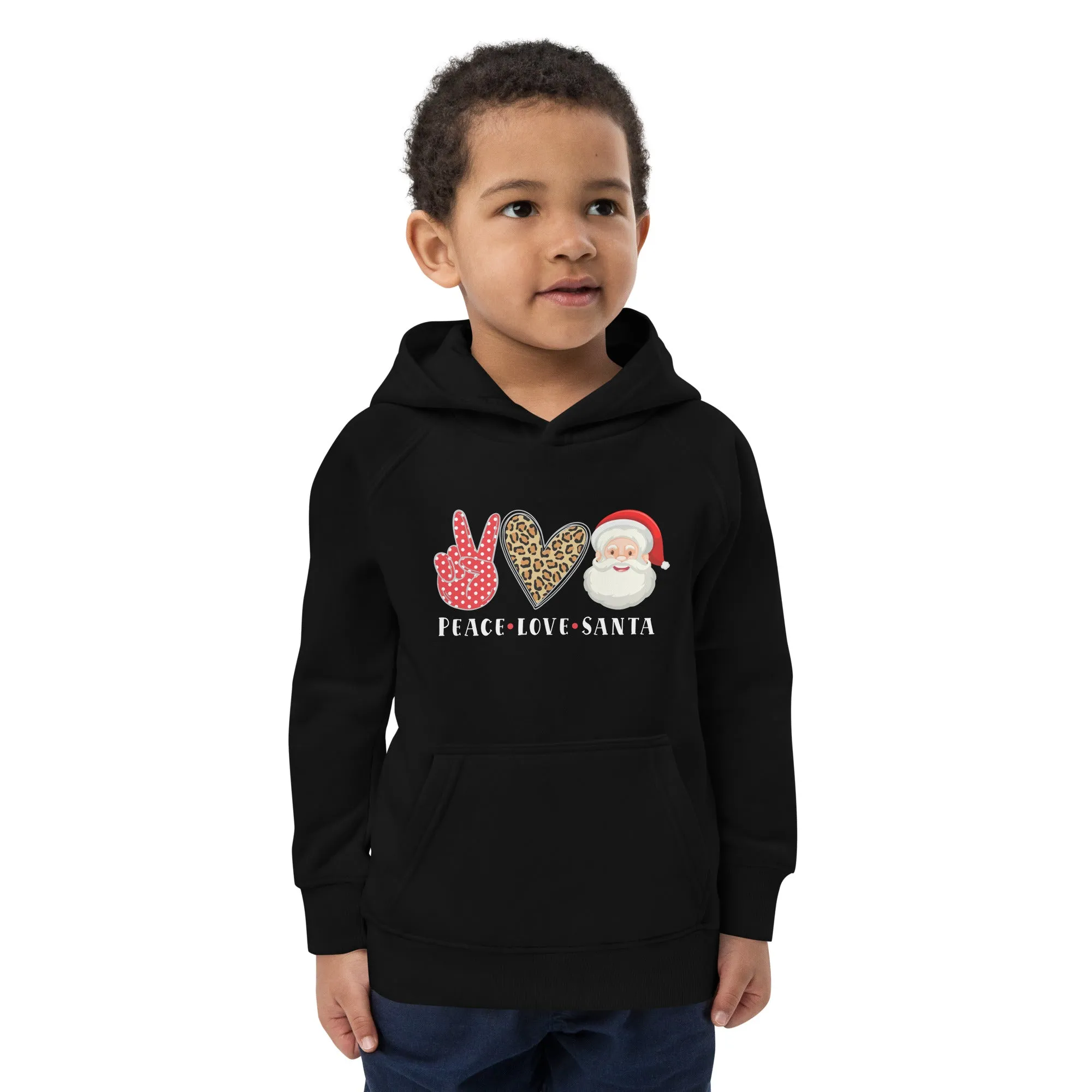 Hello Santa Kids Eco Hoodie