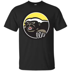 Honey Badger Claws Side Circle Retro T-Shirt