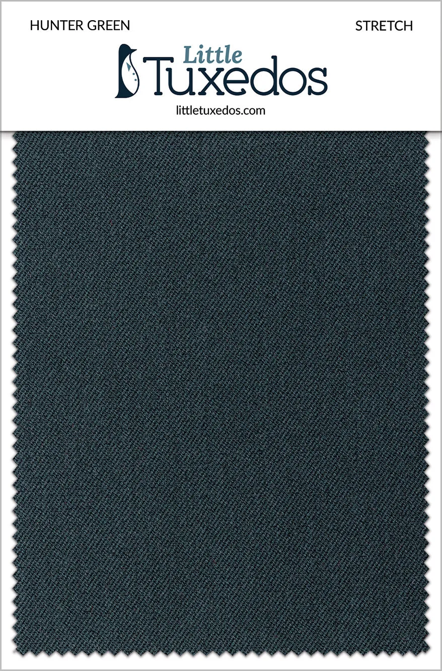 Hunter Green Stretch Fabric Swatch