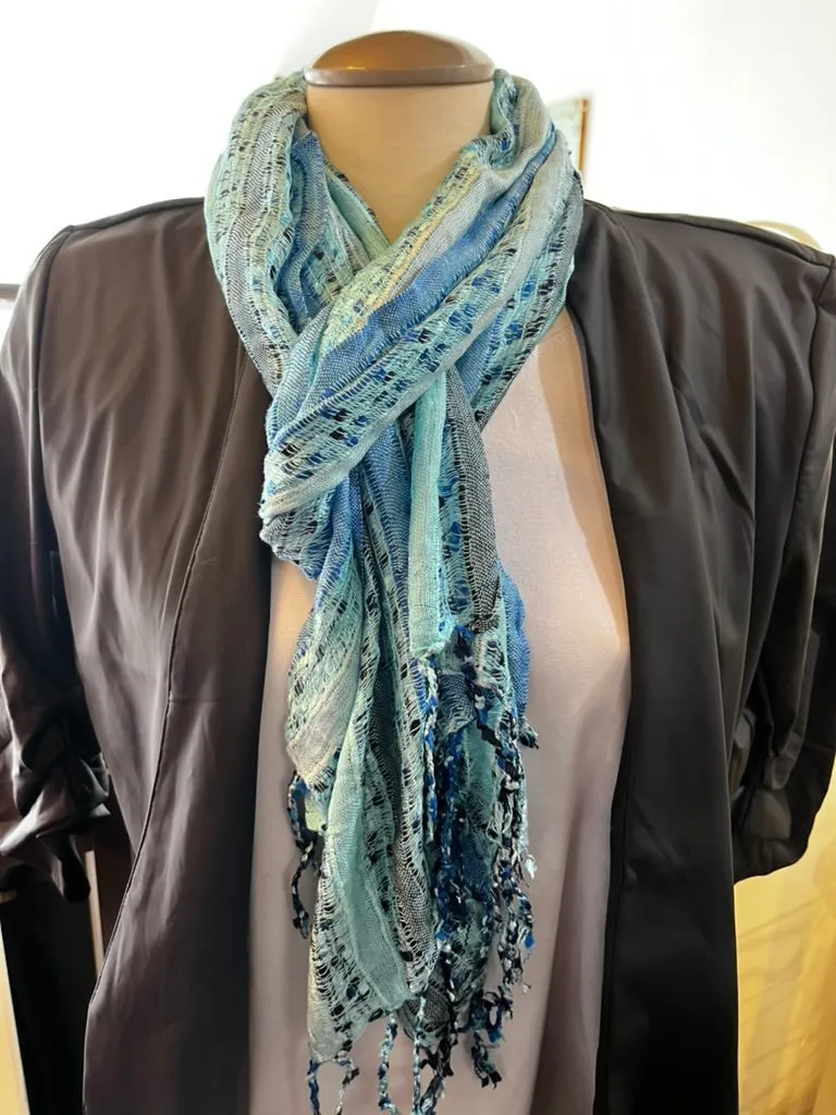 Indian Slubby Scarf (6 Colors)