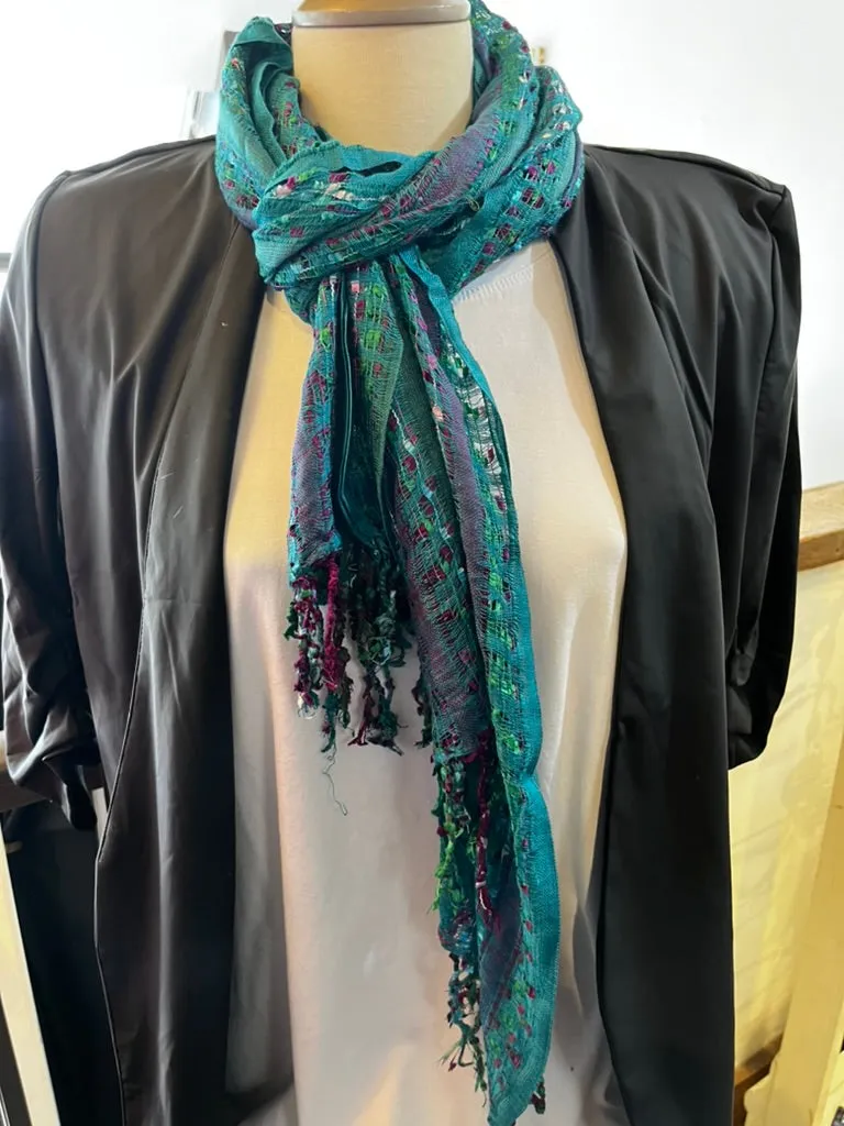 Indian Slubby Scarf (6 Colors)