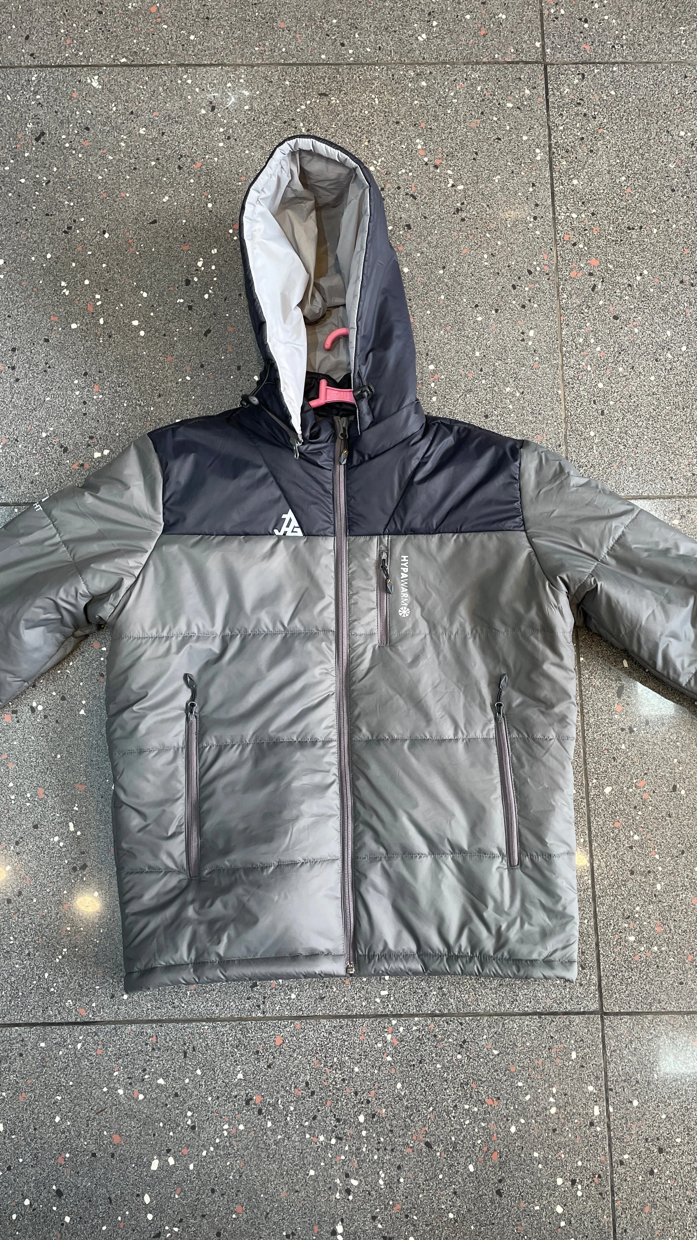 JAG Zanskar Series Ultra Light Minus 5 Quilted Jacket | Polyfill Jacket | Puffer Jacket | Grey-Blue