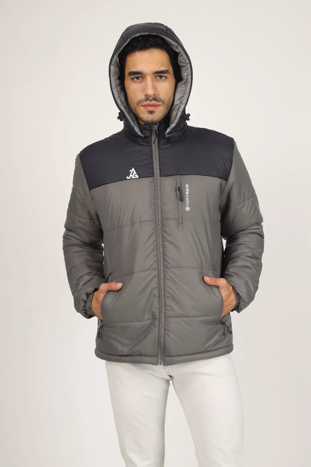 JAG Zanskar Series Ultra Light Minus 5 Quilted Jacket | Polyfill Jacket | Puffer Jacket | Grey-Blue