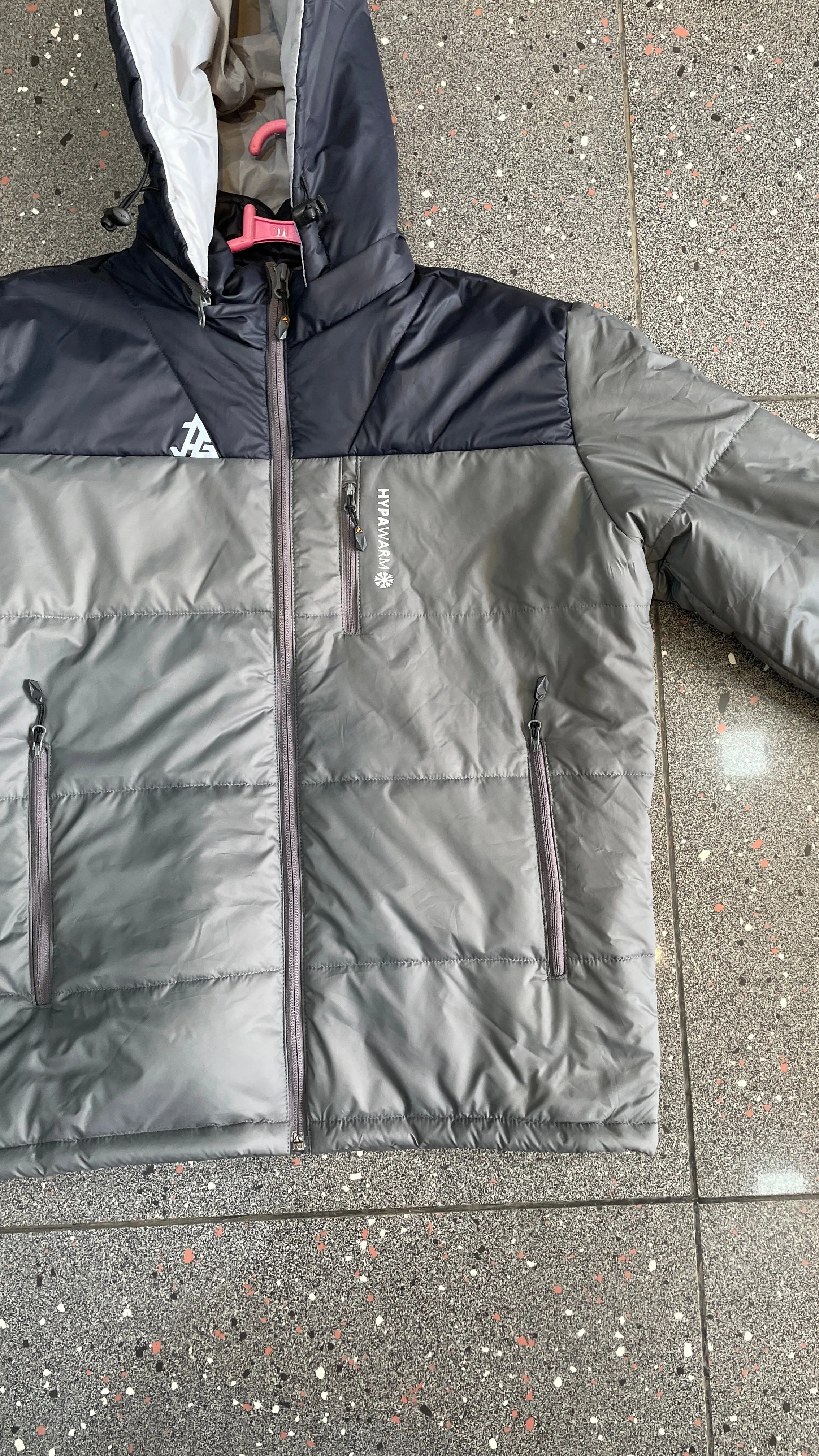 JAG Zanskar Series Ultra Light Minus 5 Quilted Jacket | Polyfill Jacket | Puffer Jacket | Grey-Blue