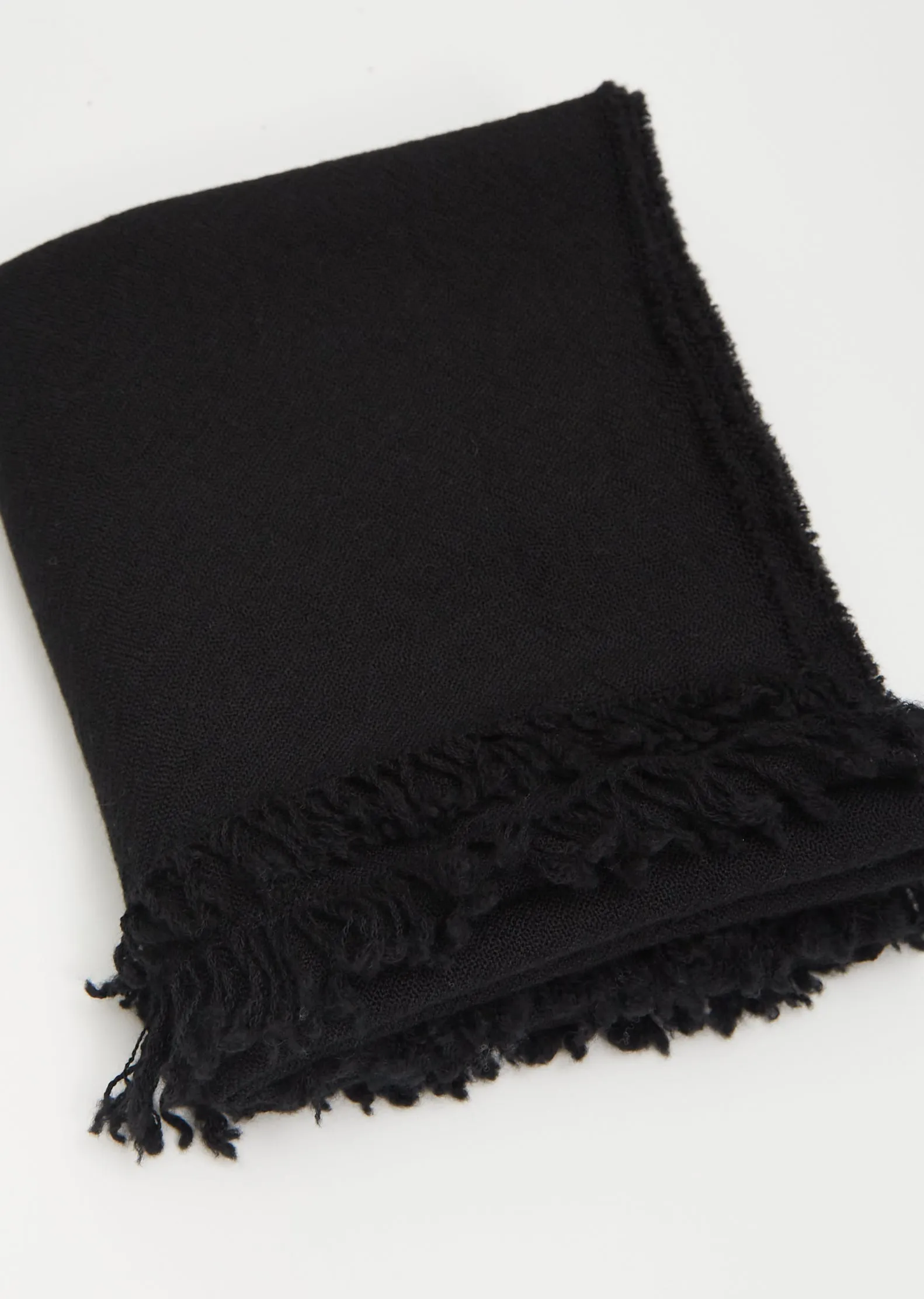 Kishorn Washed Scarf — Black