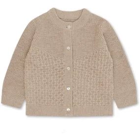 Konges Sløjd Creme Harri Knit Wool Cardigan