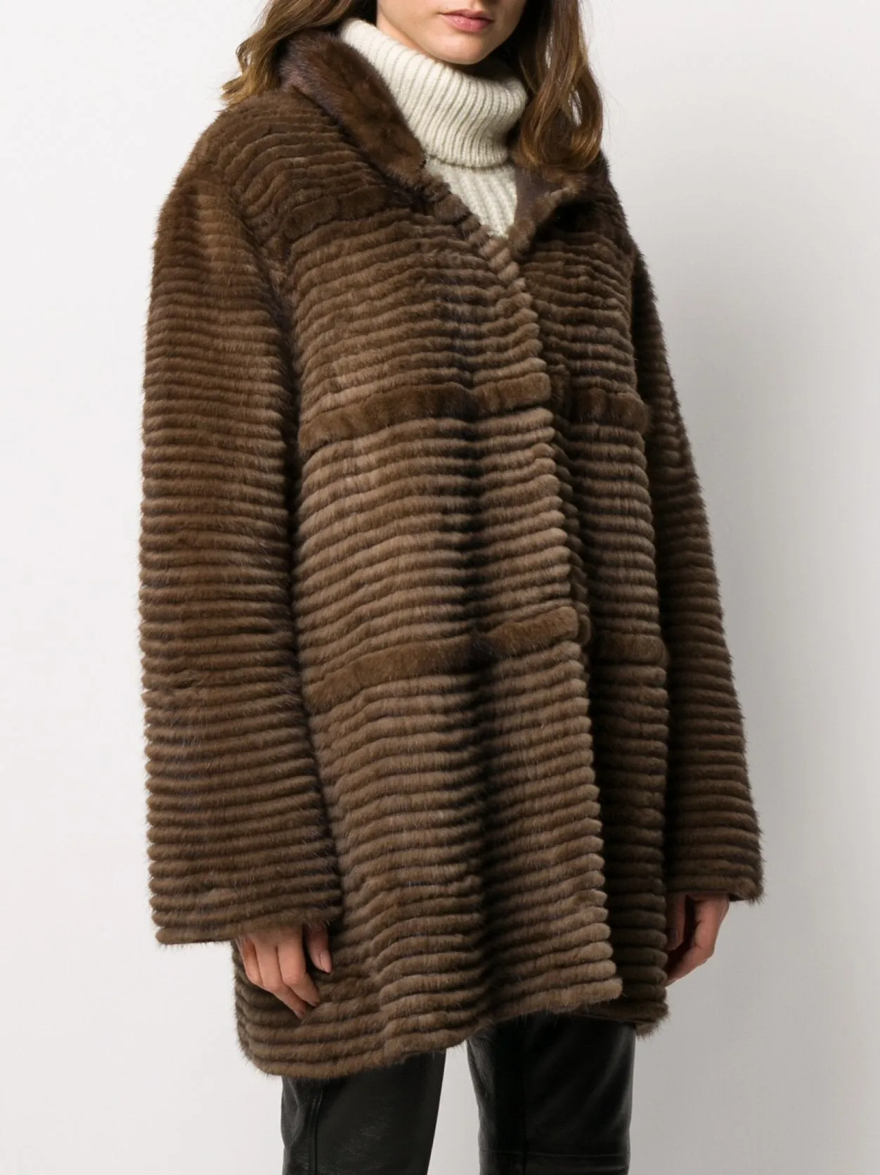 LISKA mink-cashmere cardigan