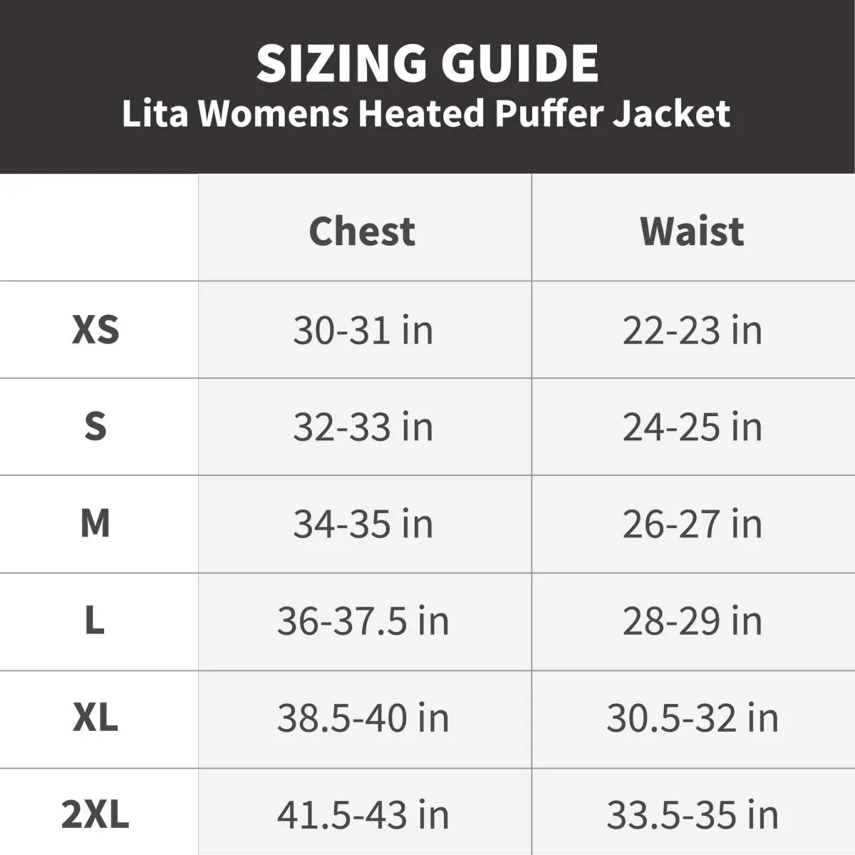 Lita Women's Heated Puffer Jacket