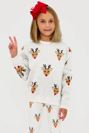 Little Callie Sweater Cheery Deer