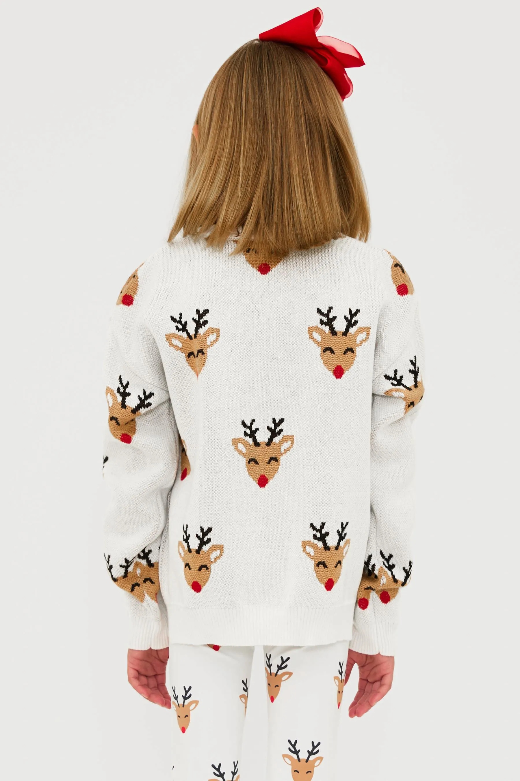 Little Callie Sweater Cheery Deer