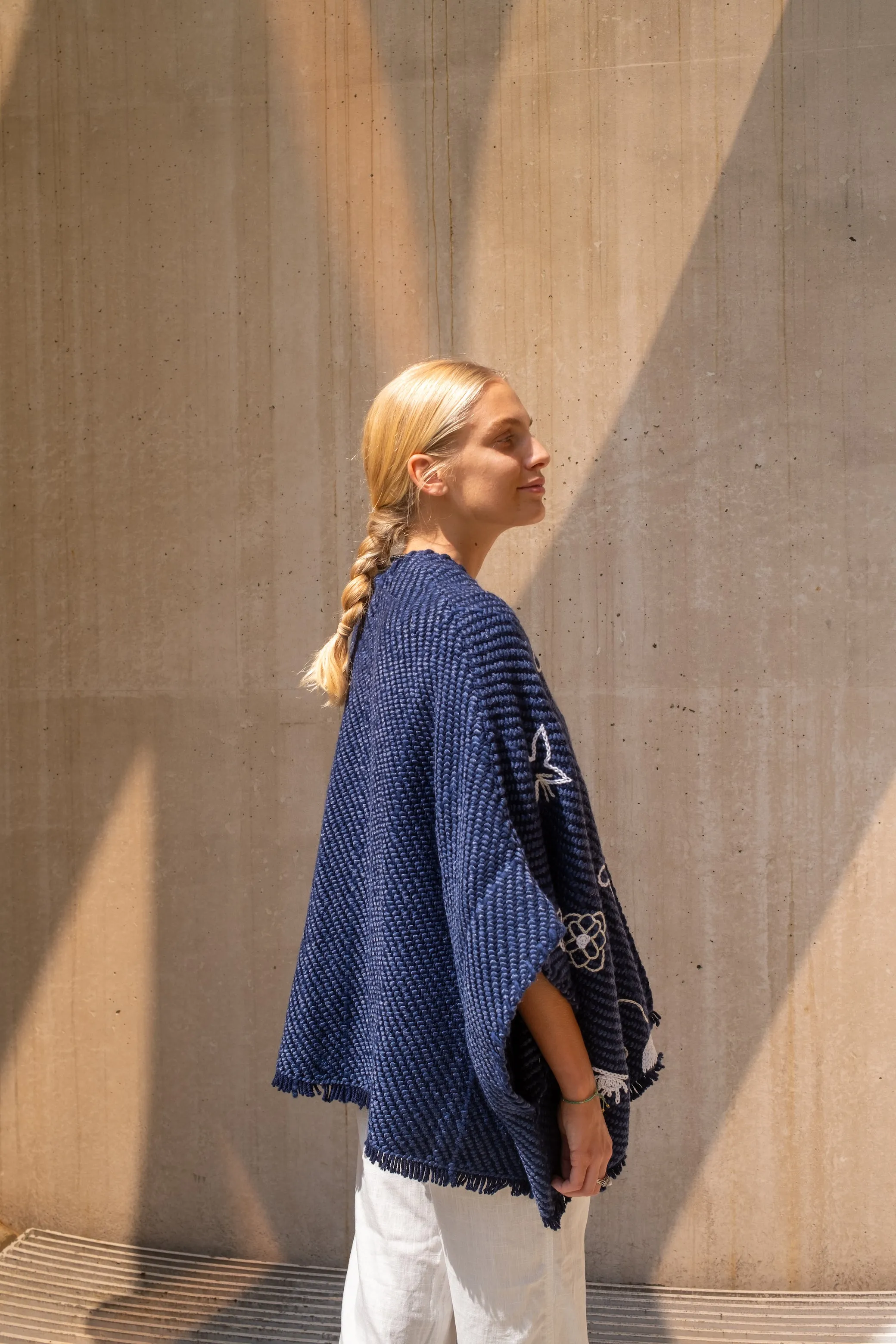 Lose Cardigan Bella, Mon Jardin - Ibiza Salt, Navy