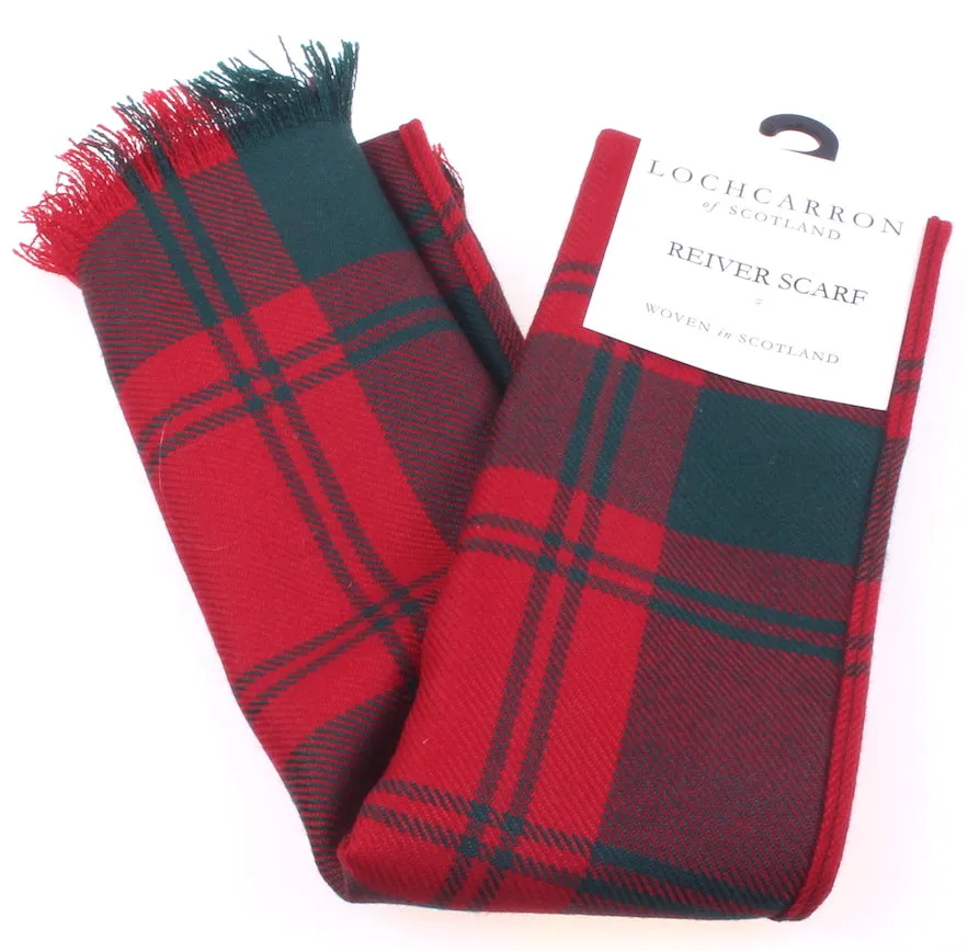 Luxury Lightweight Scarf in MacQuarrie Modern Tartan