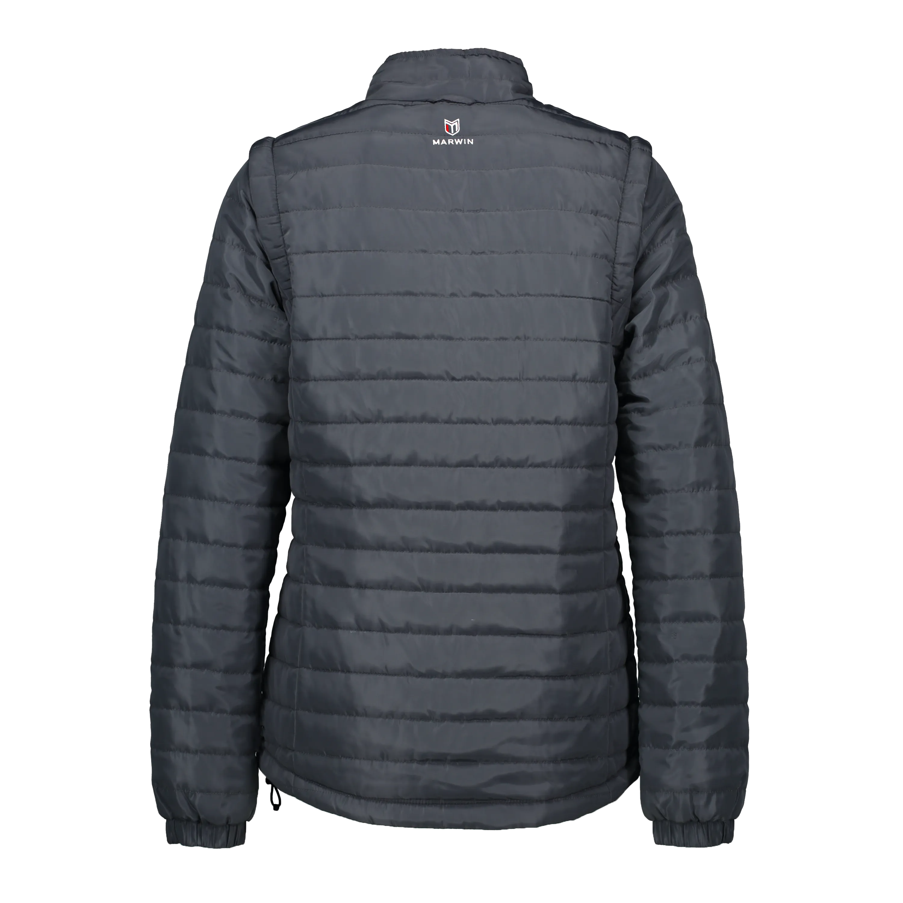 Marwin Sports Dodge Hellcat Puffer Women's Jacket - Gray