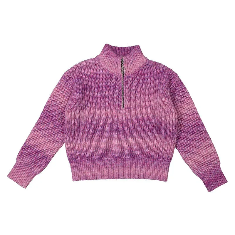 Mayoral Mauve Sweater 7307 5108