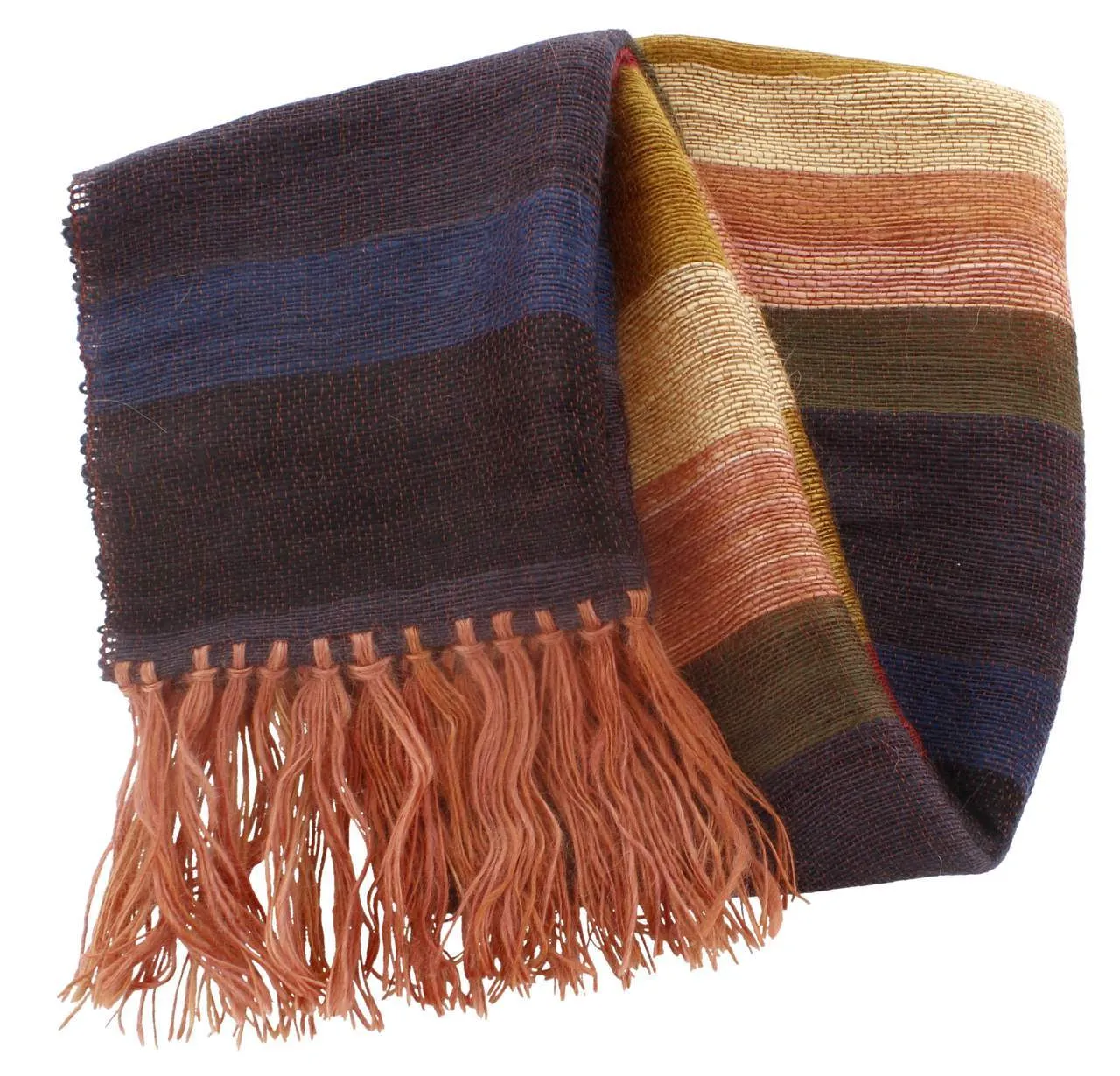 Mohair Scarf Striped