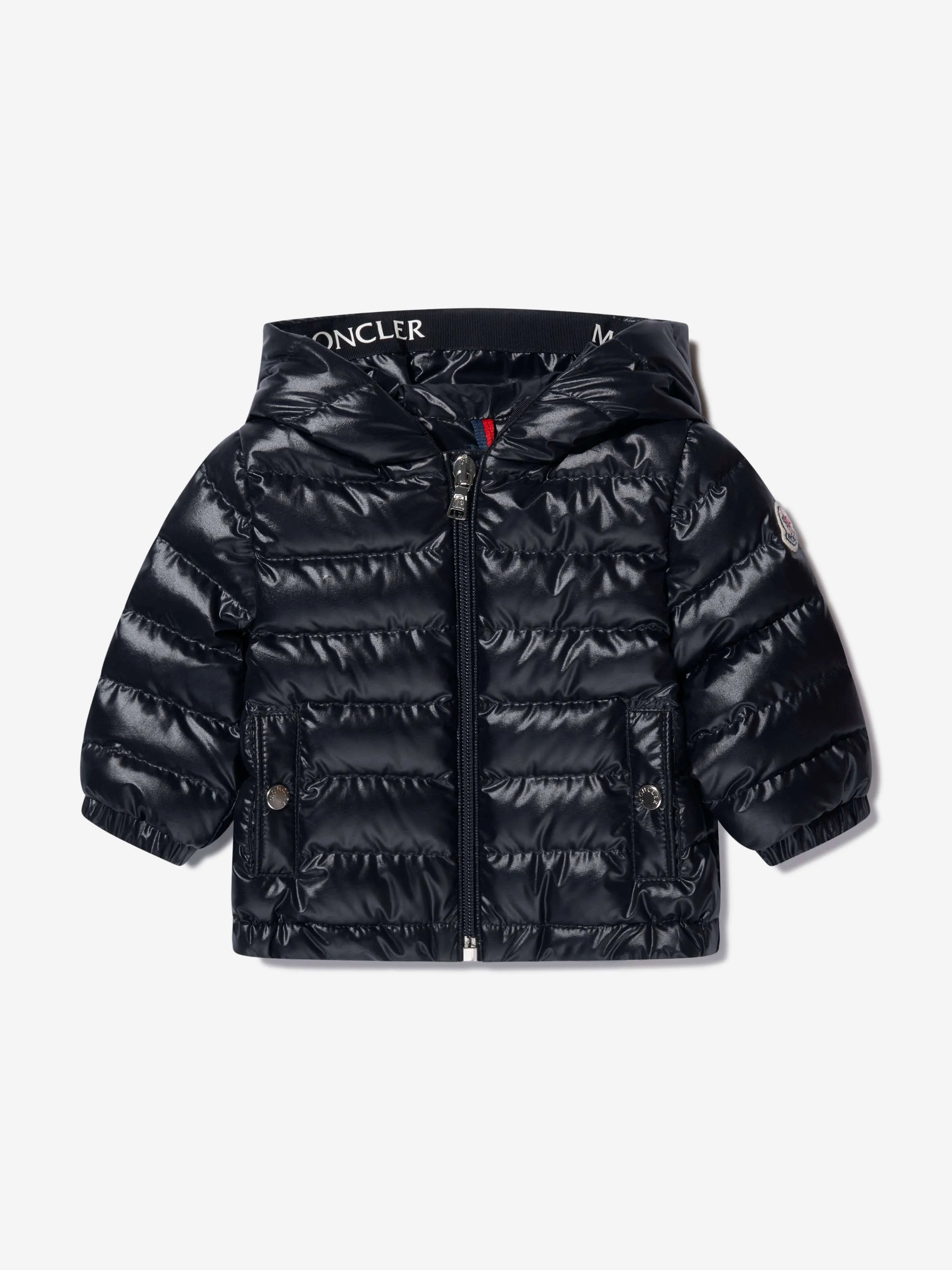 Moncler Enfant Baby Boys Down Padded Sesen Jacket in Navy