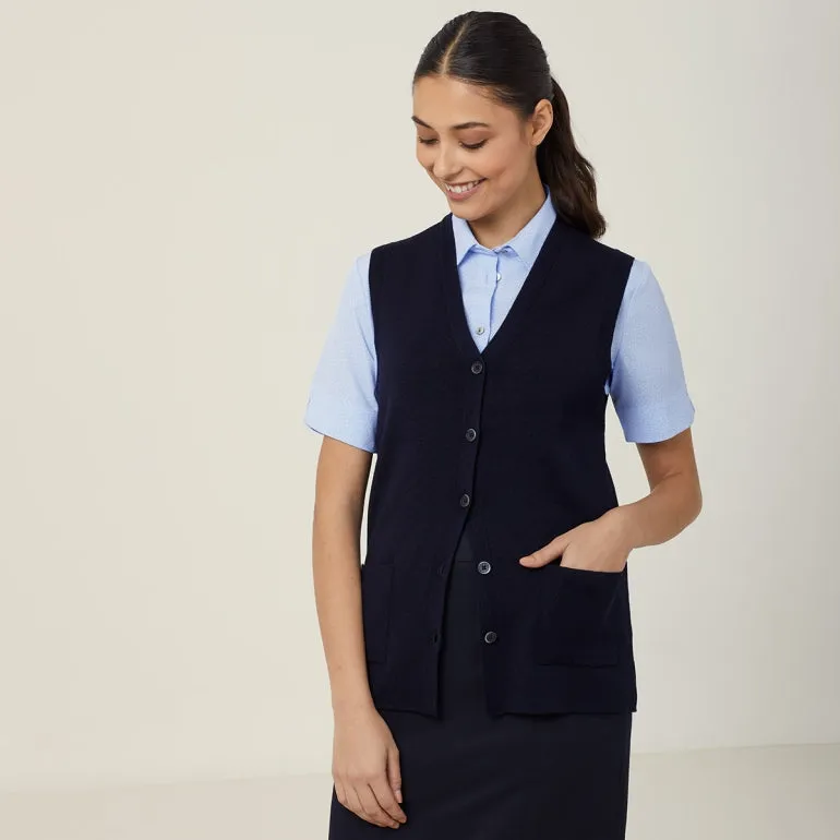 NNT Uniforms Wool Rich V-Neck Vest(CAT51D)