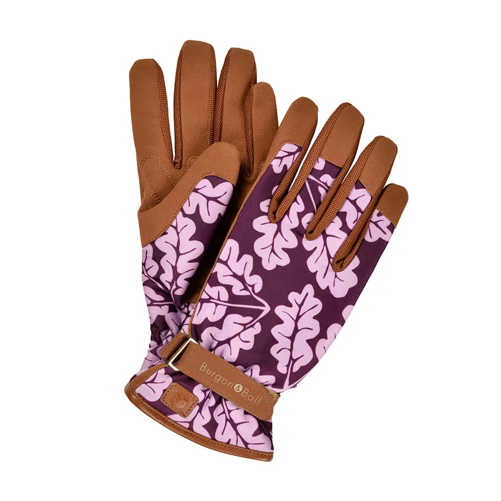 Oak Leaf Plum Gloves