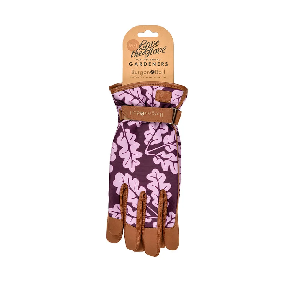 Oak Leaf Plum Gloves