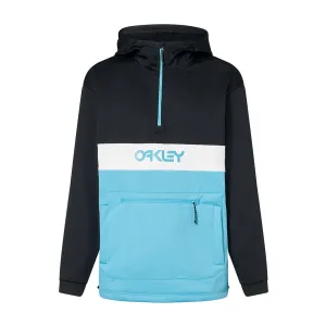 Oakley 2024 TNP Nosegrab Softshell Hoodie - Black/Bright Blue