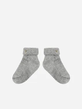 Organic Cotton Socks | Grey