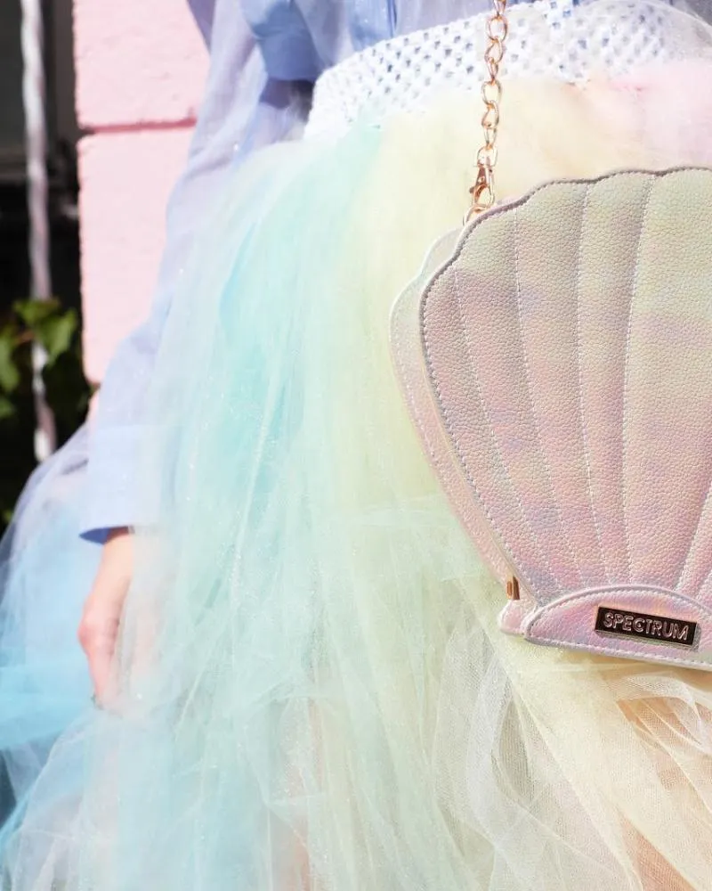 Pastel Rainbow Midi Tulle Skirt