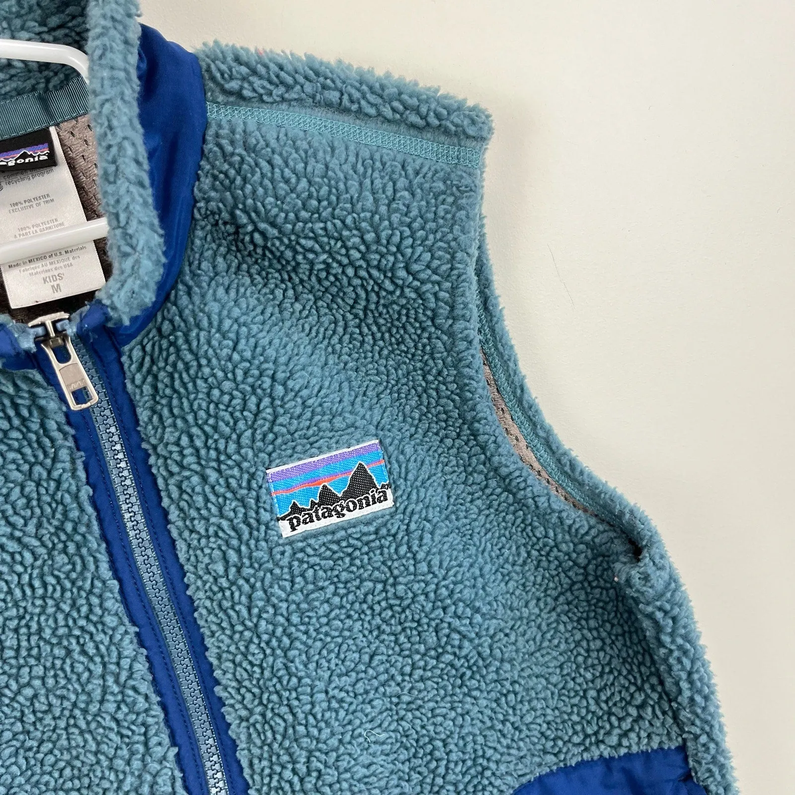 Patagonia Kids Retro-X Fleece Vest M 10