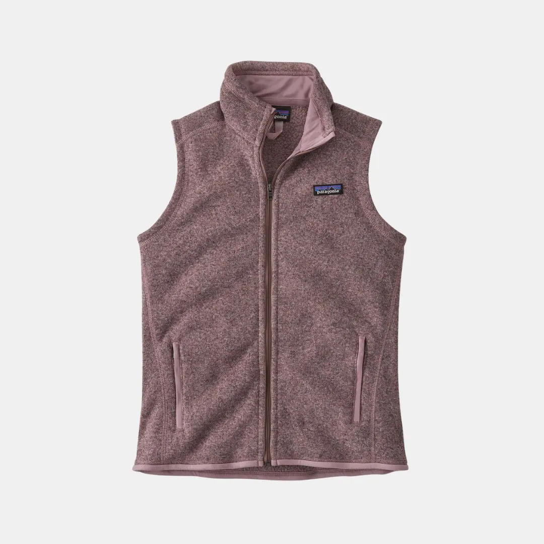 Patagonia Women's Better Sweater Fleece Vest Stormy Mauve