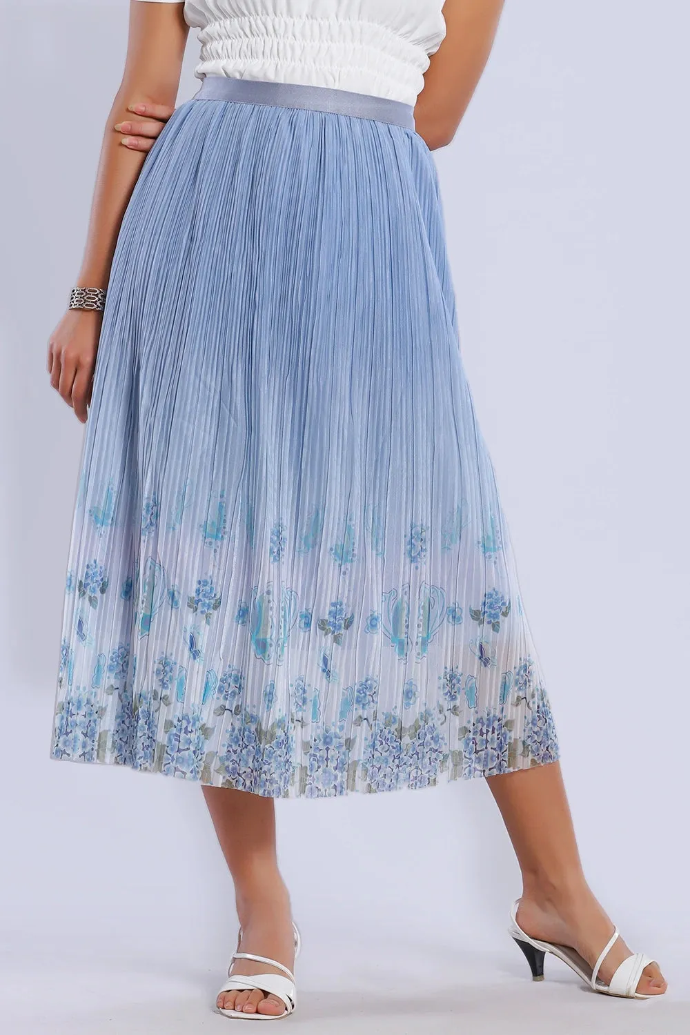 Premium Pleated Shaded Skirt