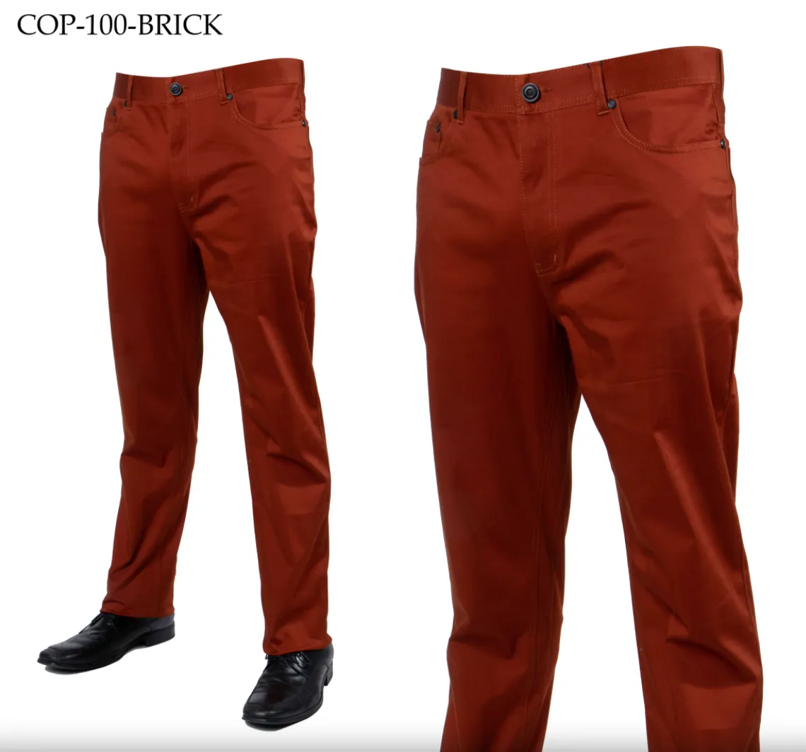 Prestige Men's Brick High-end Pants