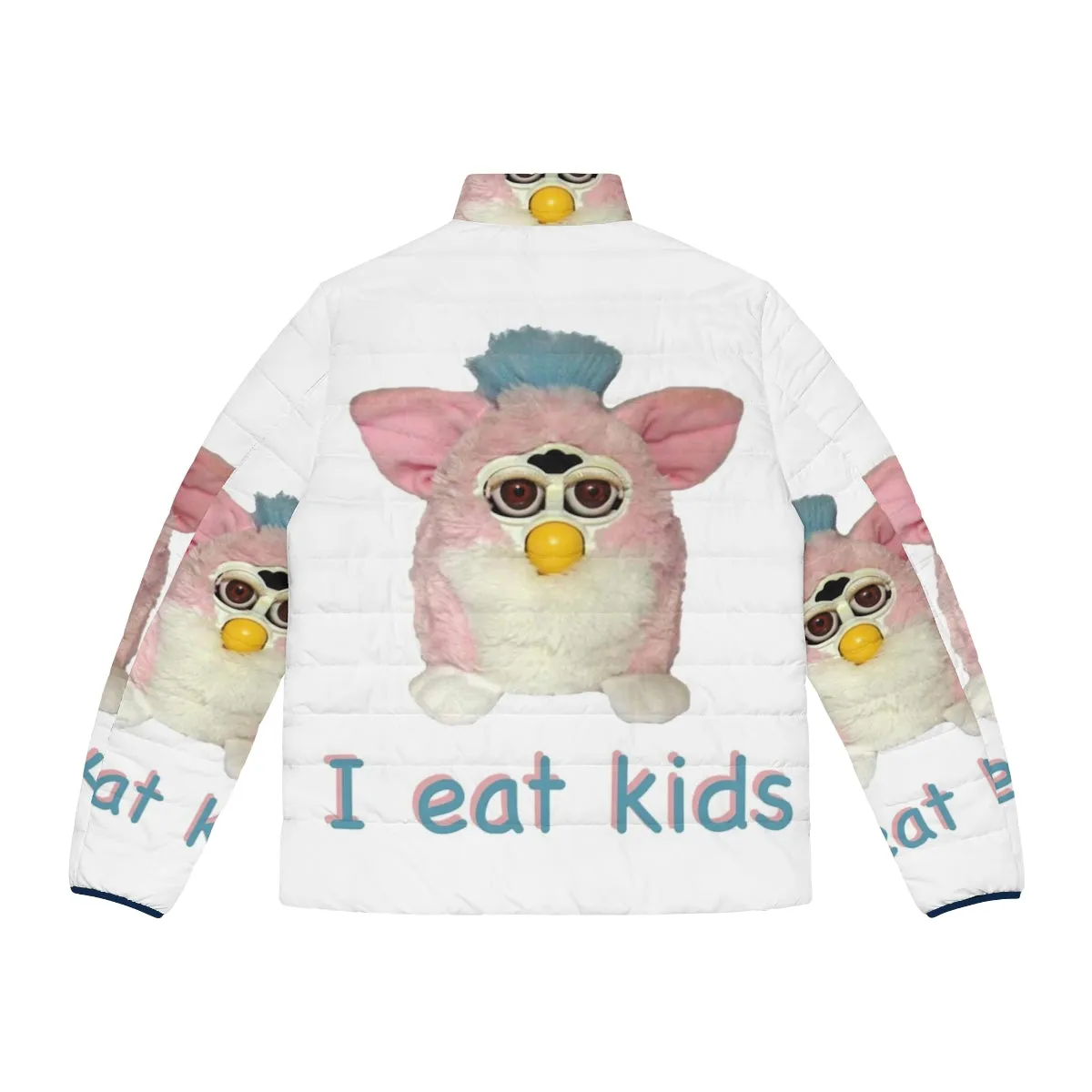 "Furby Puffer Jacket: The Cursed Meme Clothing You Didn't Know You Needed"