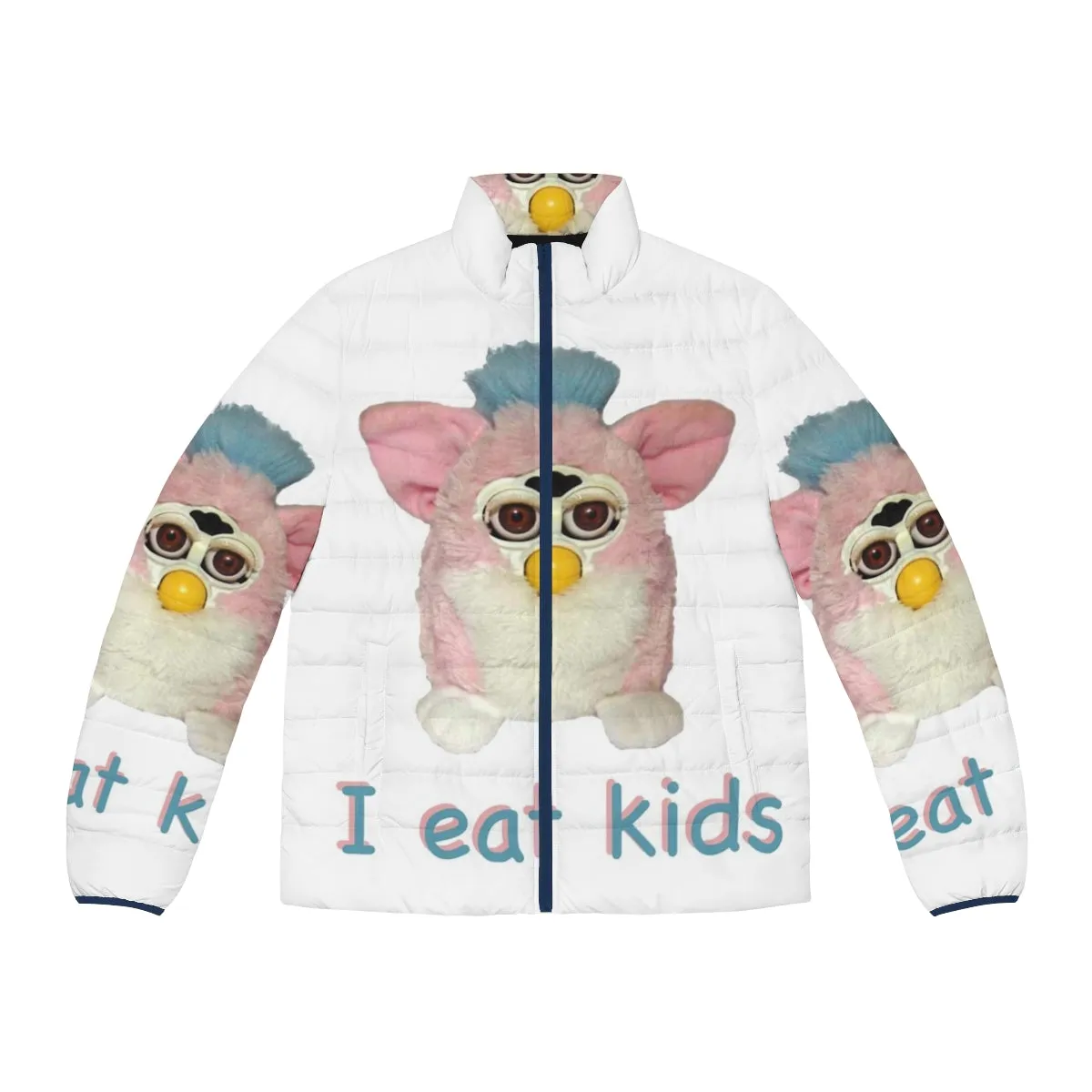 "Furby Puffer Jacket: The Cursed Meme Clothing You Didn't Know You Needed"