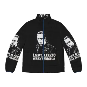 "I Got a Fever" Puffer Jacket - Meme-Inspired Outerwear