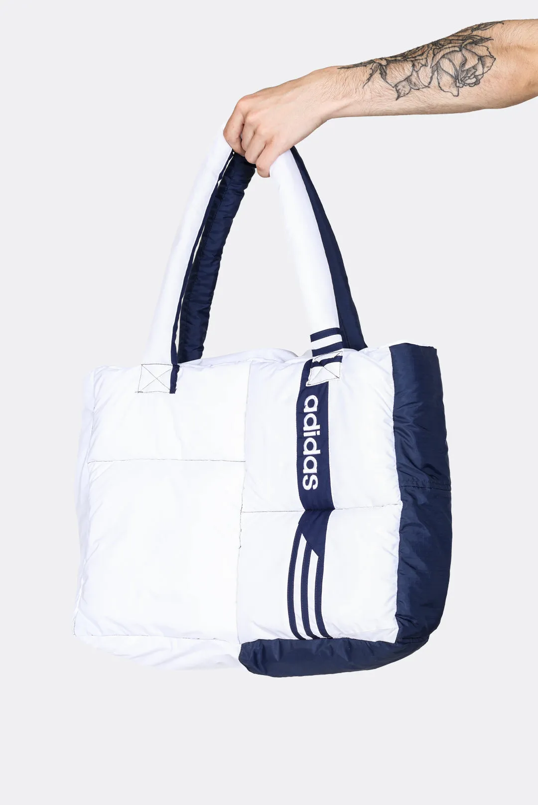 Rework Adidas Puffer Tote Bag