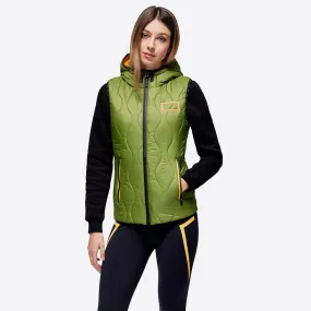 RG Nylon Hooded Puffer Vest