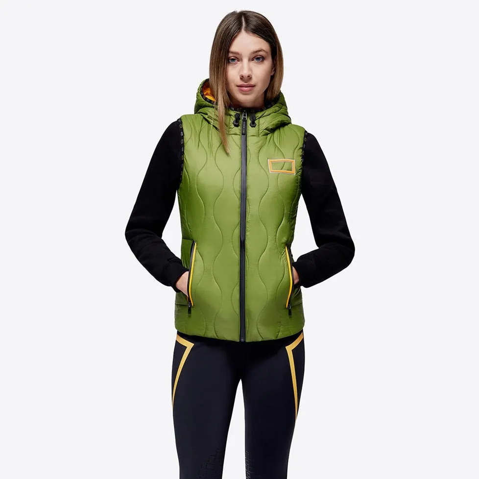 RG Nylon Hooded Puffer Vest