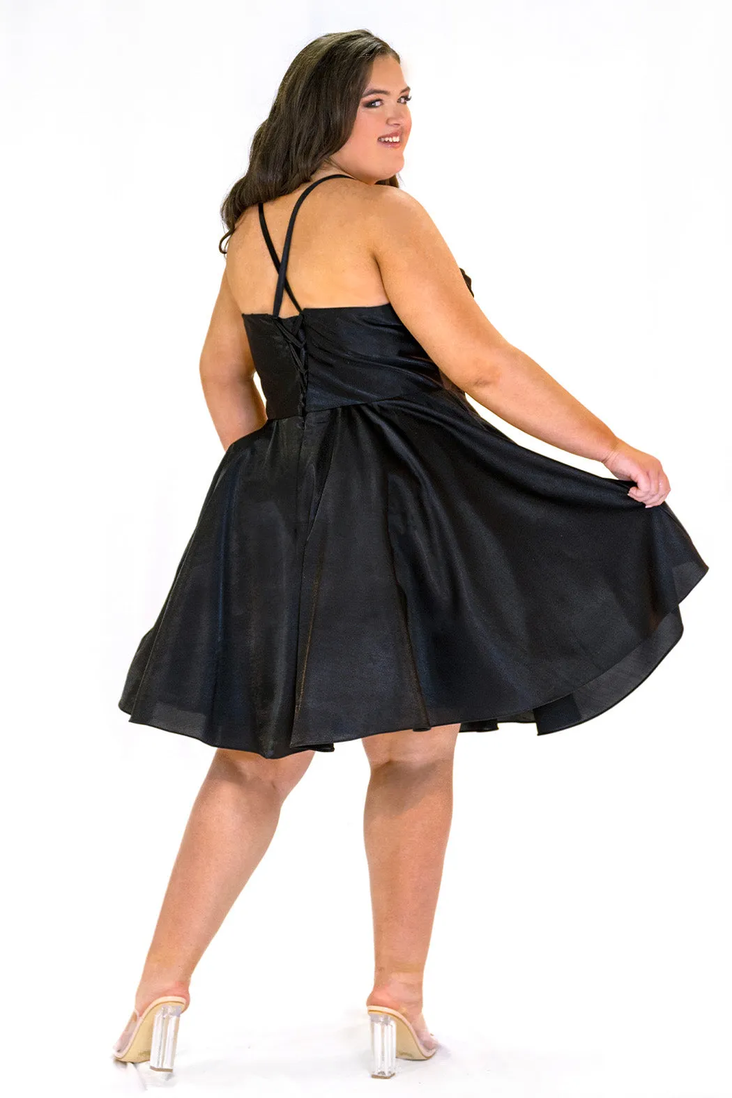 Satin Secret Party Dress