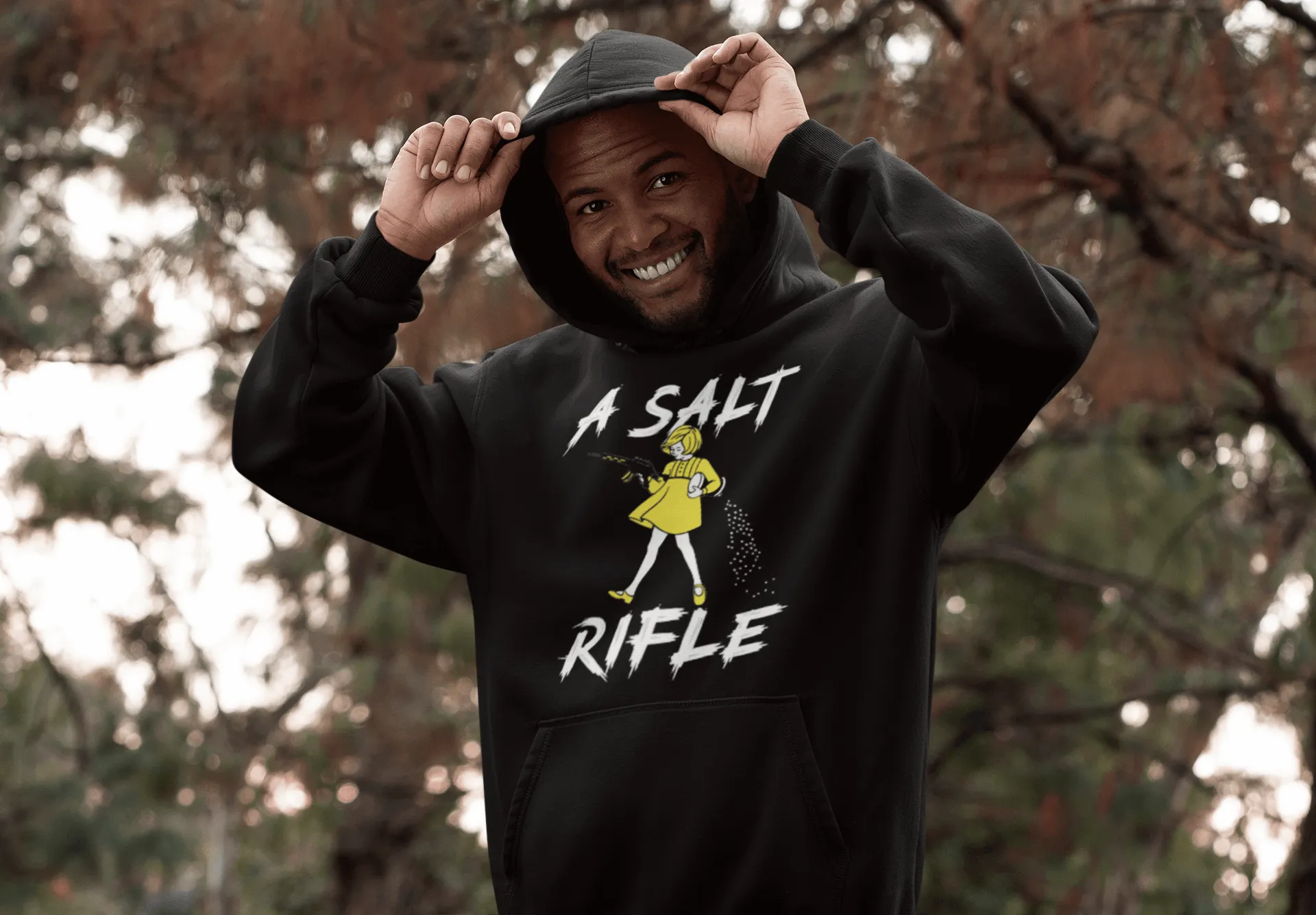 Soft Style Blended Top Koala Hoodie A Salt Rifle Unisex Pullover