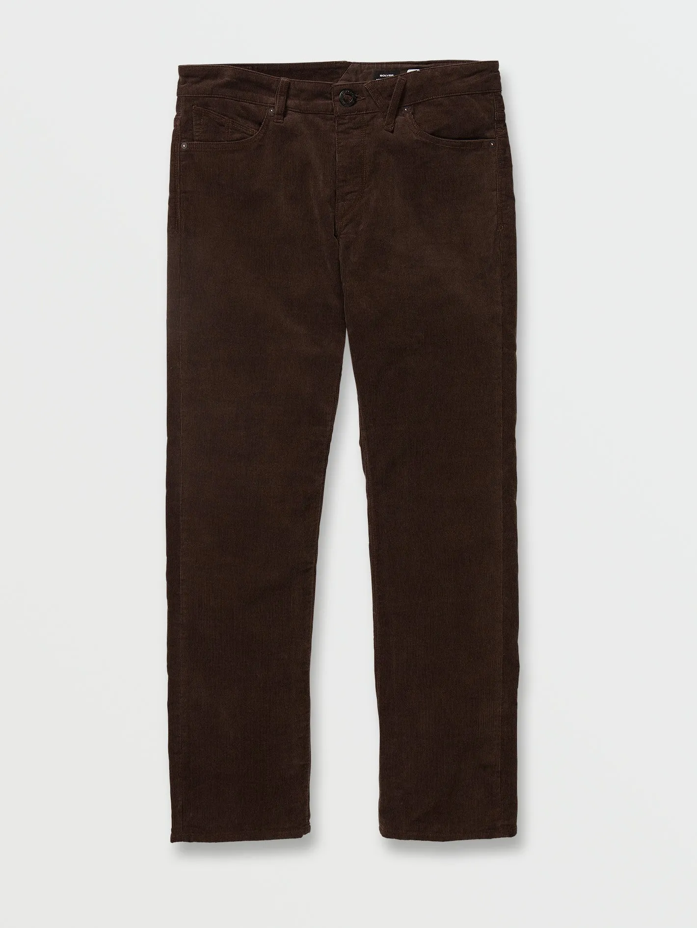 Solver 5 Pocket Corduroy Modern Fit Pants - Dark Brown