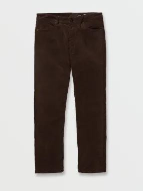 Solver 5 Pocket Corduroy Modern Fit Pants - Dark Brown