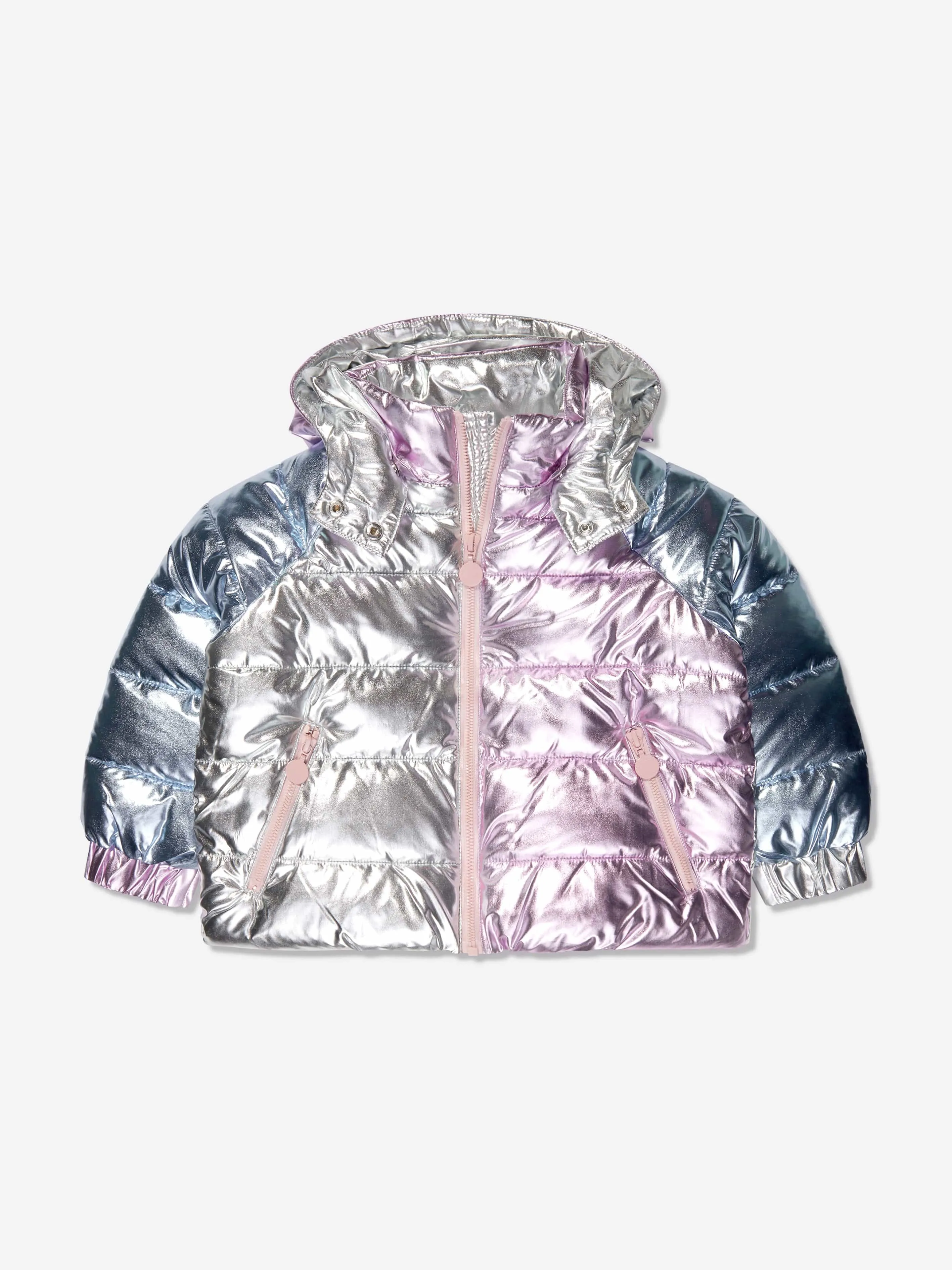 Stella McCartney Girls Puffer Jacket in Multicolour