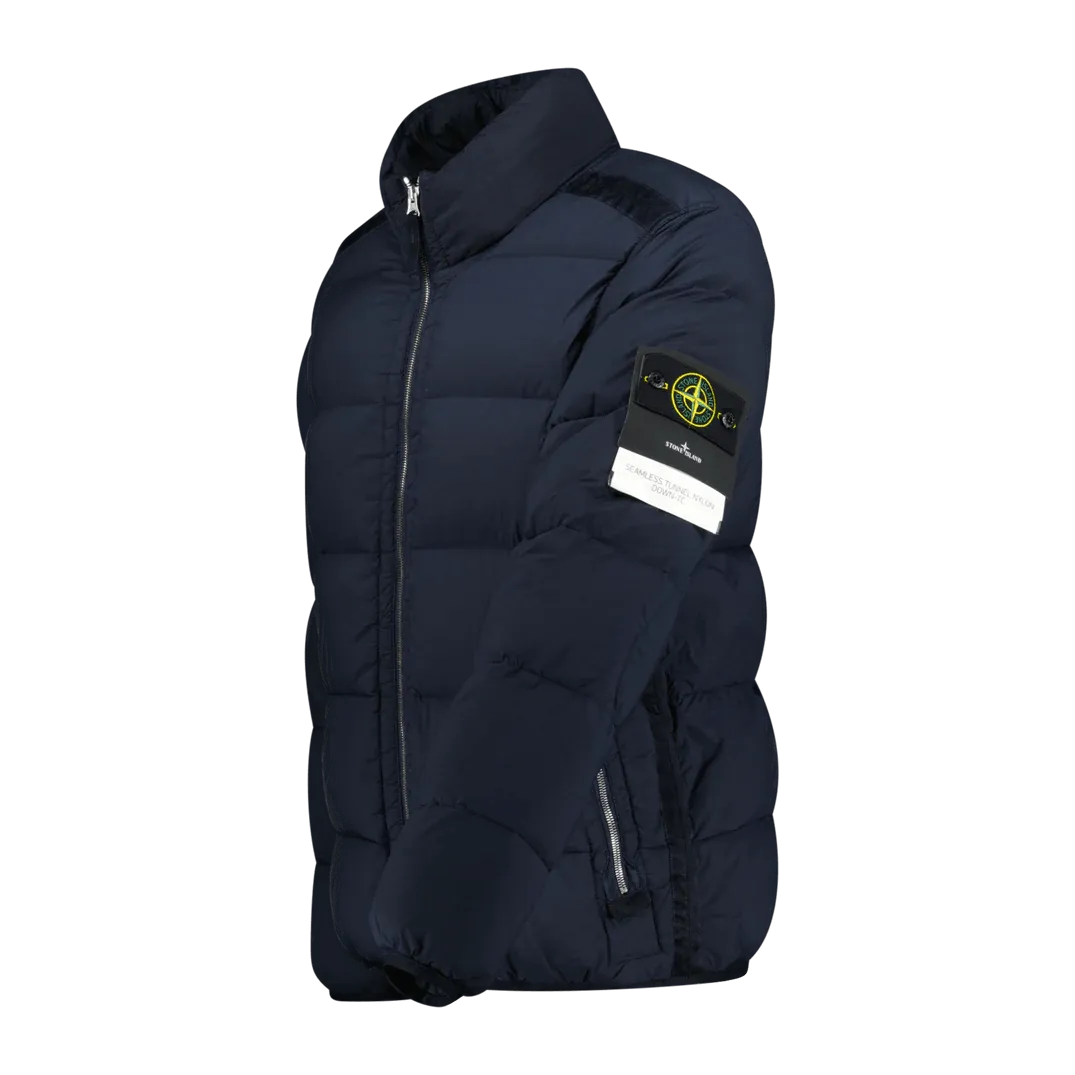 Stone Island Puffer Seamless Tunnel Nylon Navy