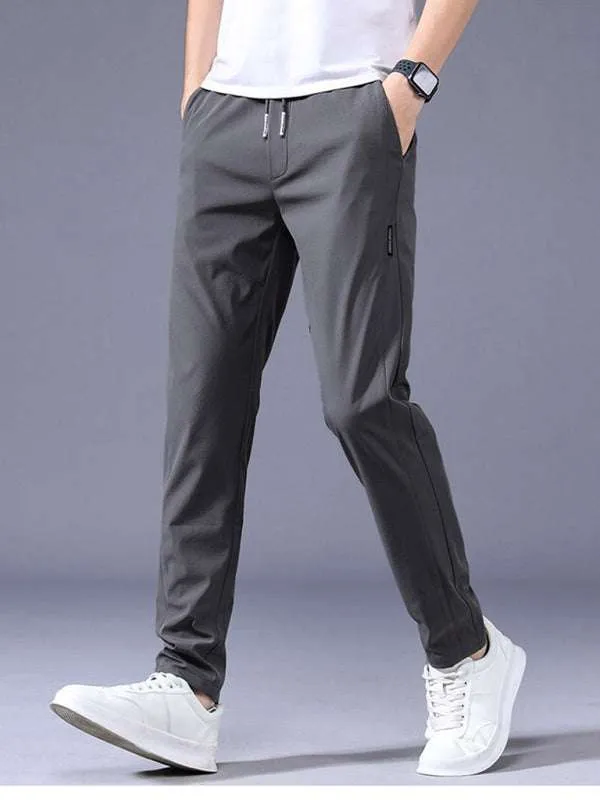 Straight Loose Elastic Boys Non-Iron Casual Pants Cargo Pants