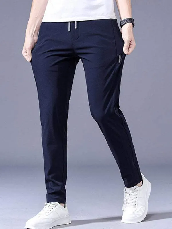 Straight Loose Elastic Boys Non-Iron Casual Pants Cargo Pants