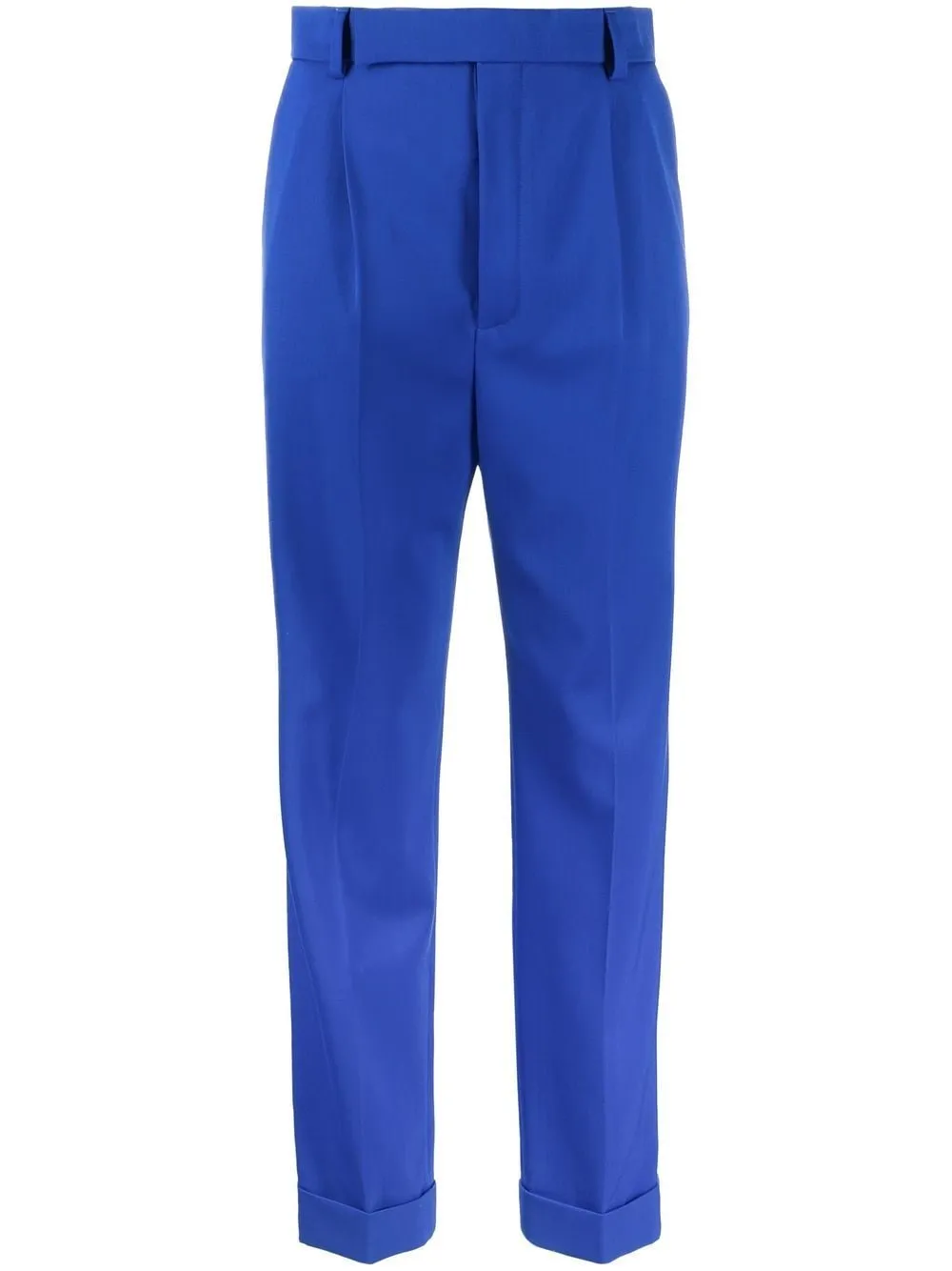 tailored gabardine trousers